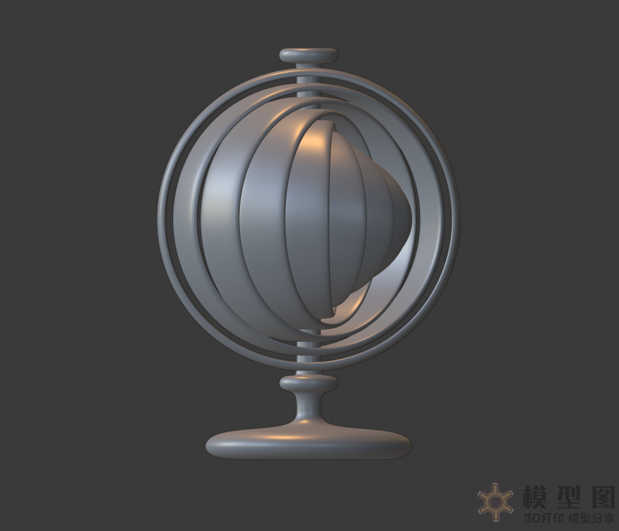 可跑动的圆环摆件雕塑 2.png