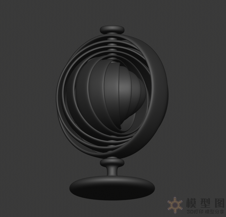 可跑动的圆环摆件雕塑 7.png