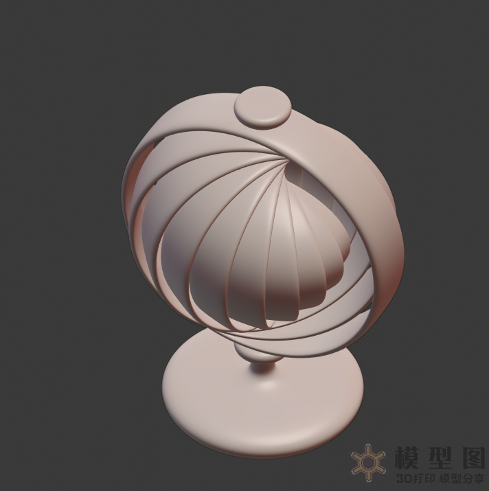 可跑动的圆环摆件雕塑 8.png