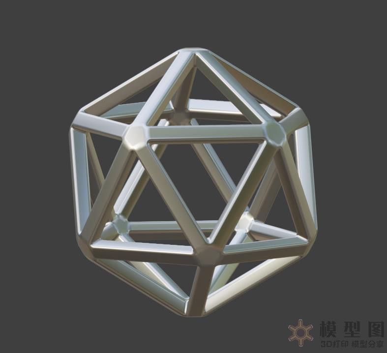 正三边形组成的棱角球