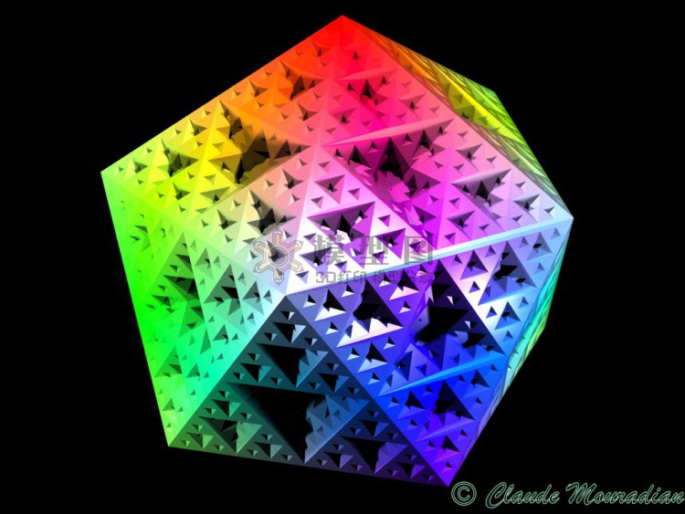 塞尔平斯基二十面体