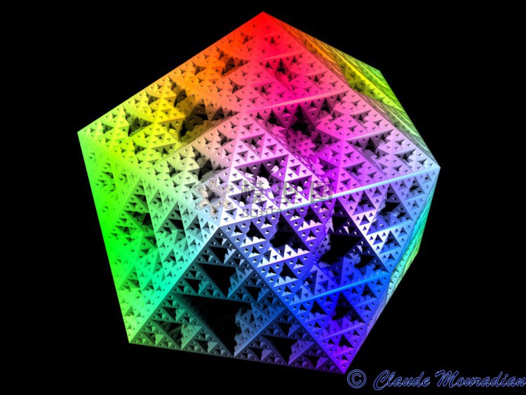 塞尔平斯基二十面体