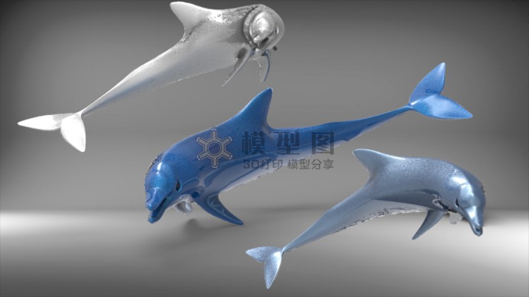 海豚三维模型图纸