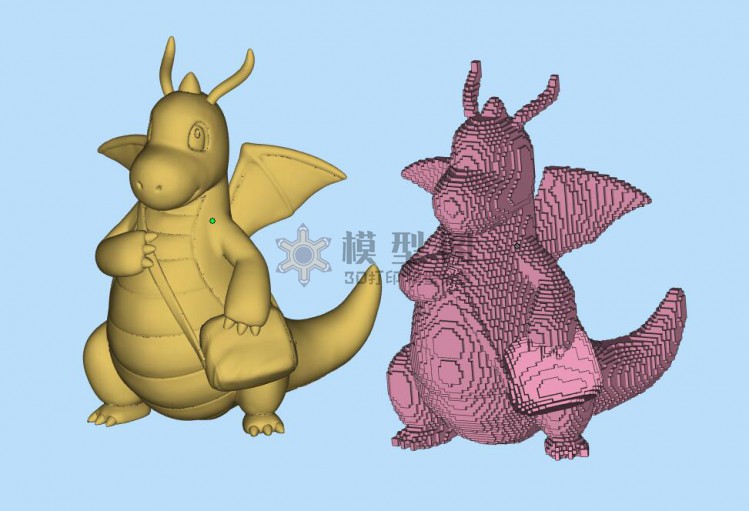 口袋妖怪、宠物小精灵、神奇宝贝stl模型