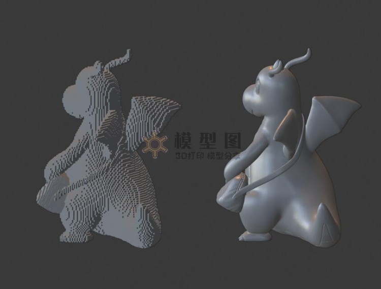 口袋妖怪、宠物小精灵、神奇宝贝stl模型