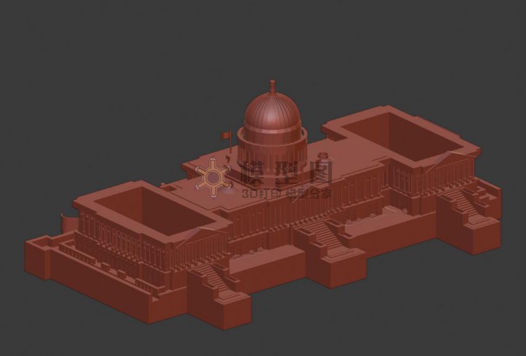 美国-国会大厦模型