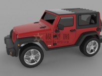 2010款jeep牧马人 Rubicon3D模型，多种格式三维文件