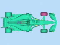F1 2018概念车模型