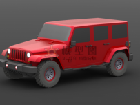 JEEP Wrangler  牧马人汽车三维模型图