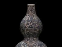 明代青花瓷花瓶扫描模型，带贴图