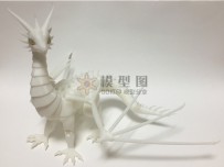 可以活动关节的龙，铰链结构龙，3D打印stl模型